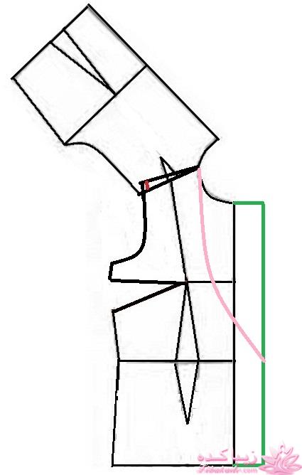 آموزش دوخت لباس مجلسی