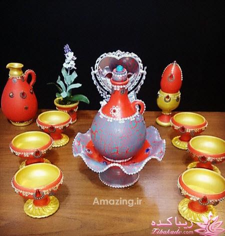 انواع مدل های ظروف هفت سین برای سال جدید