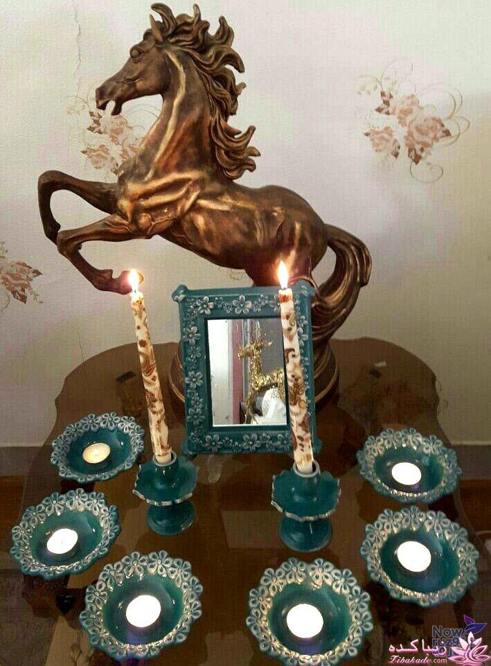 انواع مدل های ظروف هفت سین برای سال جدید