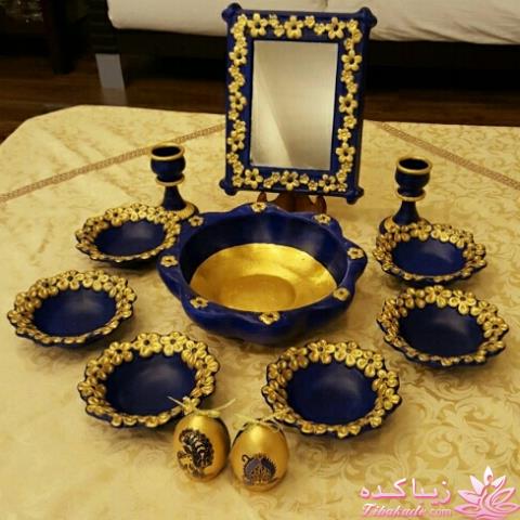 انواع مدل های ظروف هفت سین برای سال جدید