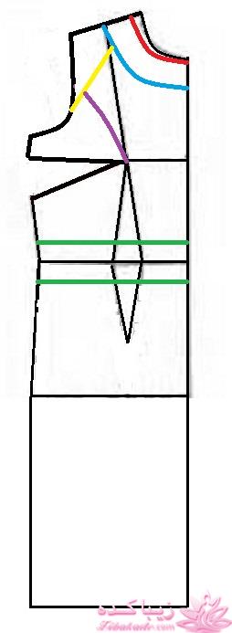 آموزش دوخت لباس مجلسی