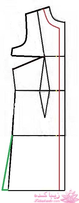 آموزش دوخت مانتو