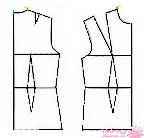 آموزش دوخت لباس مجلسی