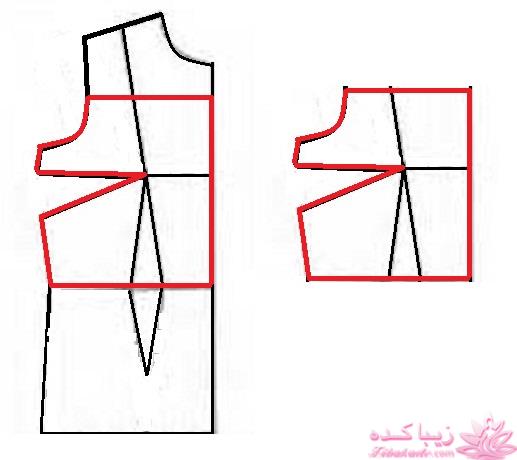 آموزش دوخت لباس مجلسی