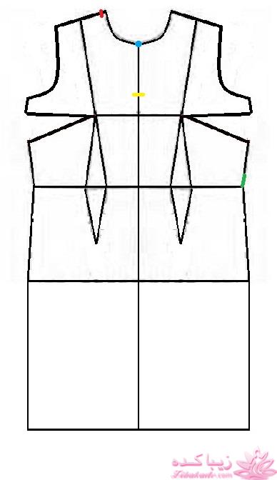 آموزش دوخت لباس مجلسی