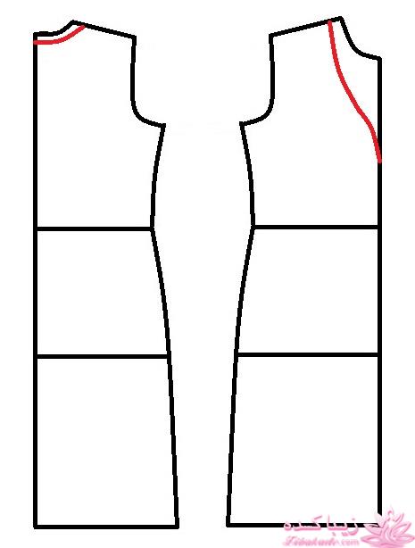 آموزش دوخت لباس مجلسی