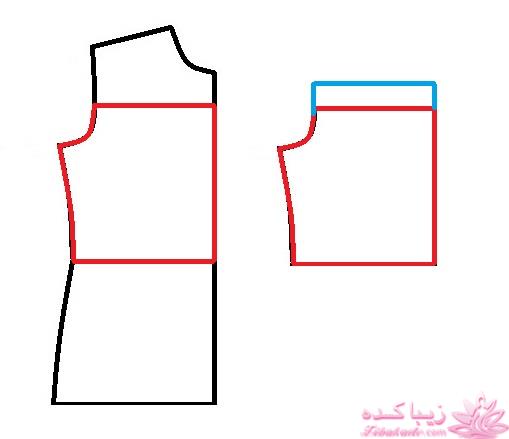 آموزش دوخت لباس مجلسی