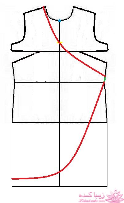 آموزش دوخت لباس مجلسی