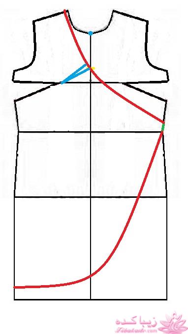 آموزش دوخت لباس مجلسی