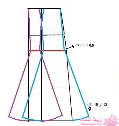 آموزش دوخت لباس مجلسی