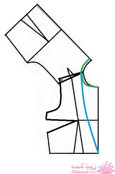 آموزش دوخت لباس مجلسی