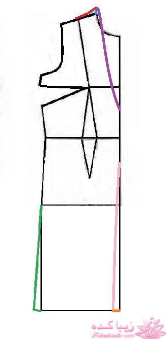 آموزش دوخت لباس مجلسی