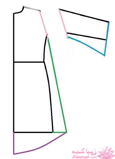 آموزش دوخت مانتو