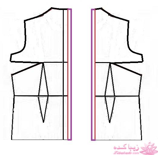 آموزش دوخت لباس مجلسی