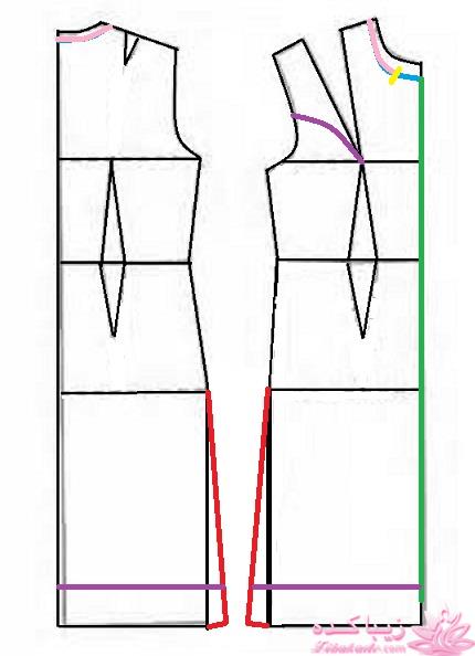 آموزش دوخت مانتو