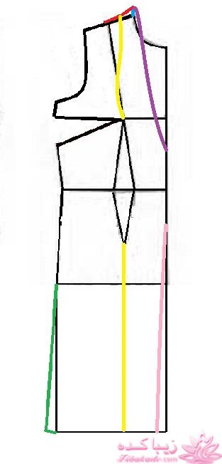 آموزش دوخت لباس مجلسی