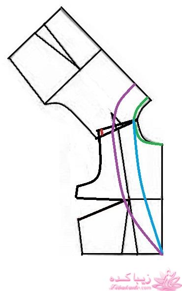 آموزش دوخت لباس مجلسی