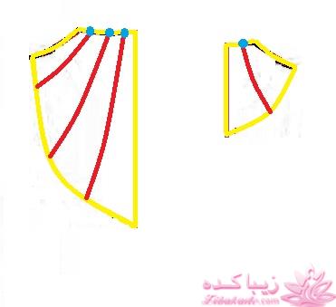 آموزش دوخت لباس مجلسی