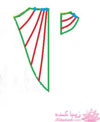 آموزش دوخت لباس مجلسی