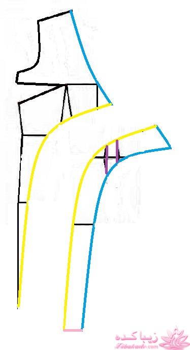 آموزش دوخت لباس مجلسی