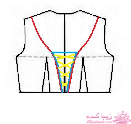 آموزش دوخت لباس مجلسی