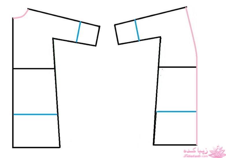 آموزش دوخت مانتو