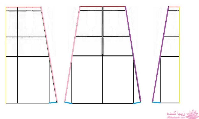 آموزش دوخت لباس مجلسی
