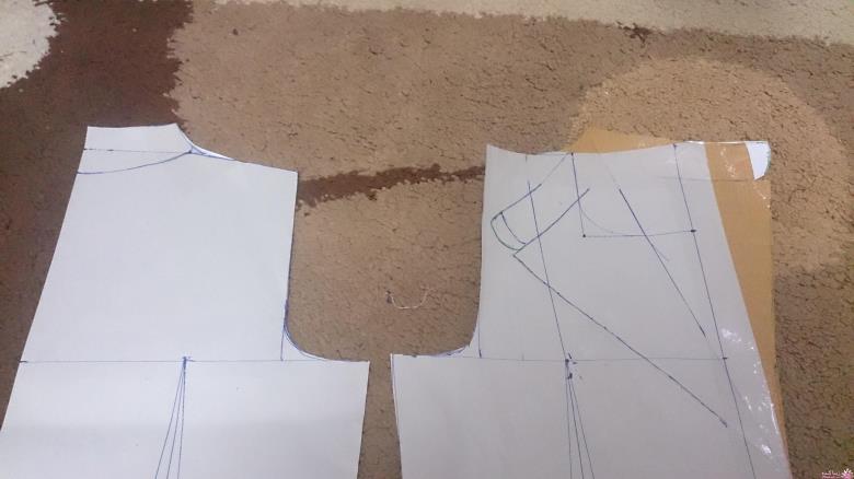 آموزش خیاطی لباس کودک