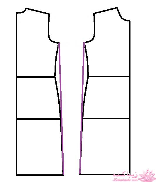 آموزش دوخت مانتو