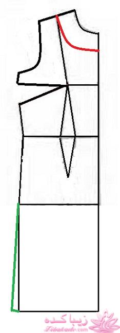 آموزش دوخت لباس مجلسی