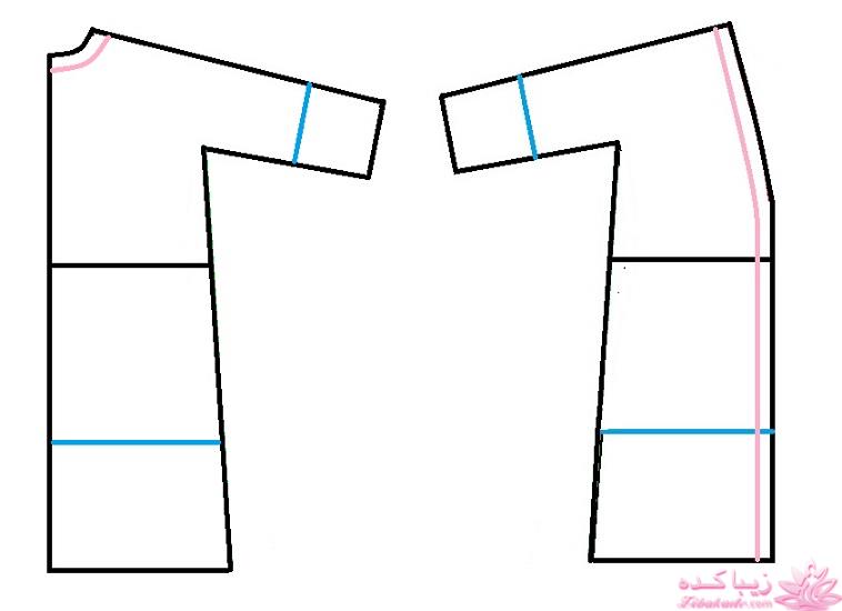 آموزش دوخت مانتو