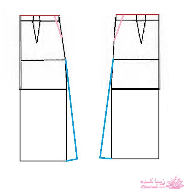 آموزش دوخت لباس مجلسی