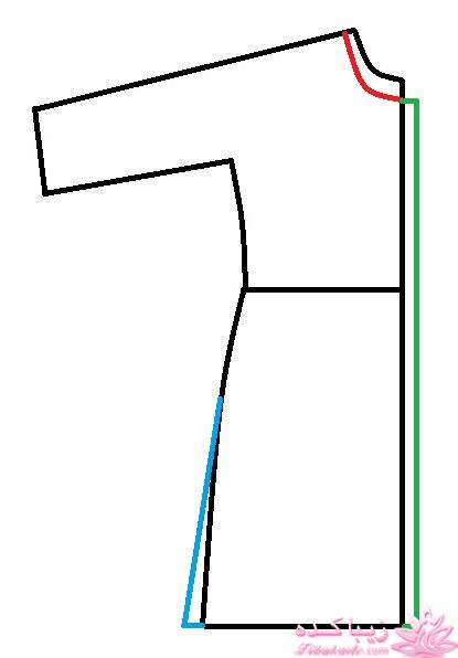 آموزش دوخت مانتو تابستانی