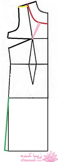 آموزش دوخت لباس مجلسی