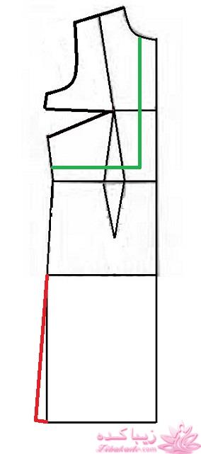 آموزش دوخت مانتو