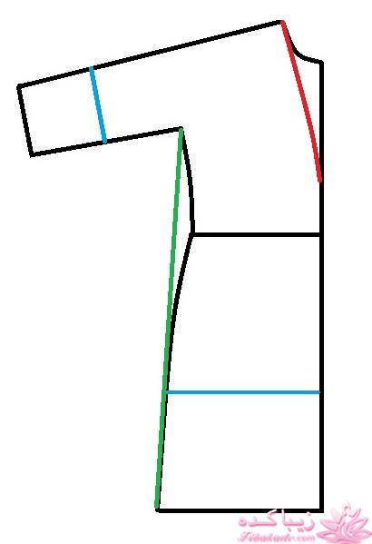 آموزش دوخت مانتو