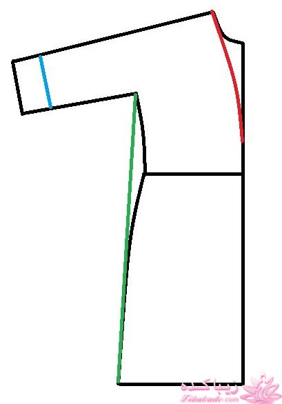 آموزش دوخت مانتو