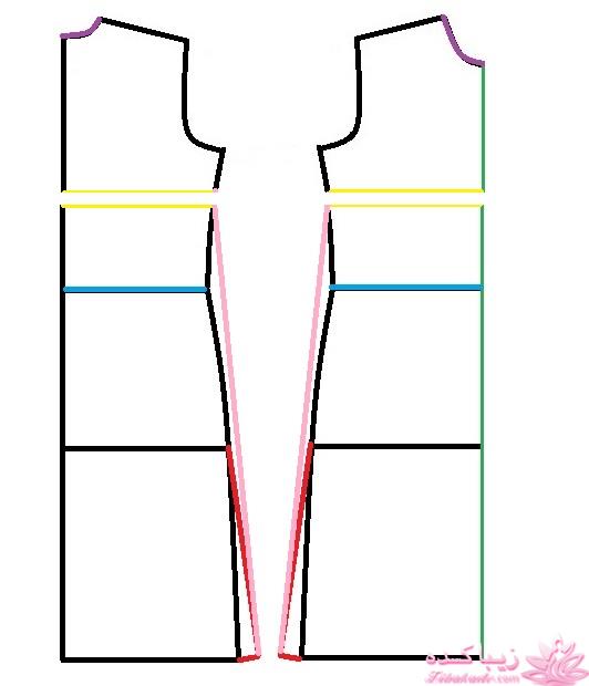 آموزش دوخت مانتو