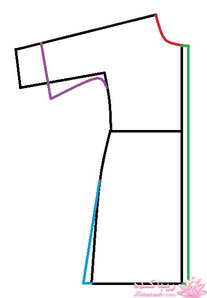 آموزش دوخت مانتو تابستانی