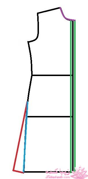 آموزش دوخت مانتو