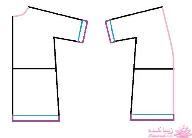 آموزش دوخت مانتو