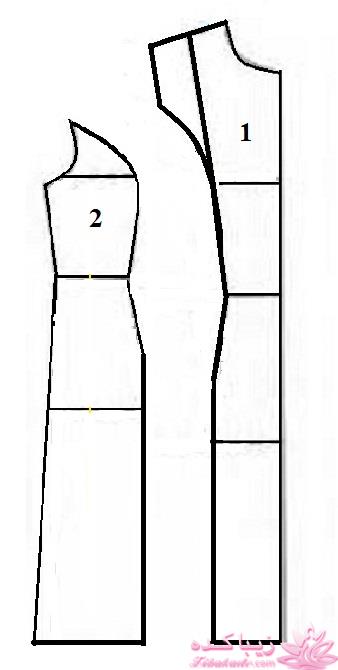 آموزش دوخت مانتو