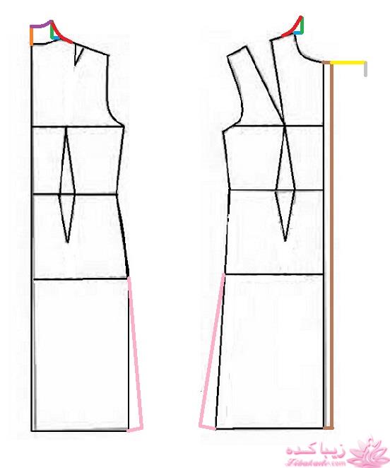 آموزش دوخت مانتو