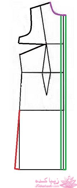 آموزش دوخت مانتو