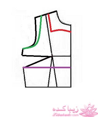 آموزش دوخت لباس مجلسی