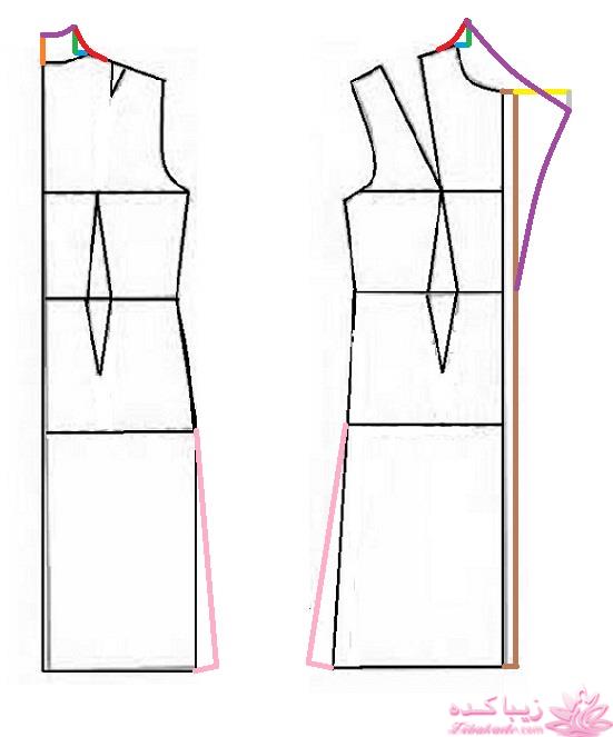 آموزش دوخت مانتو