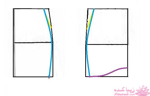آموزش دوخت لباس مجلسی