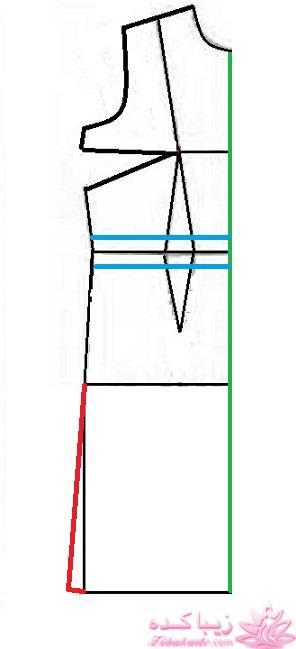 آموزش دوخت مانتو