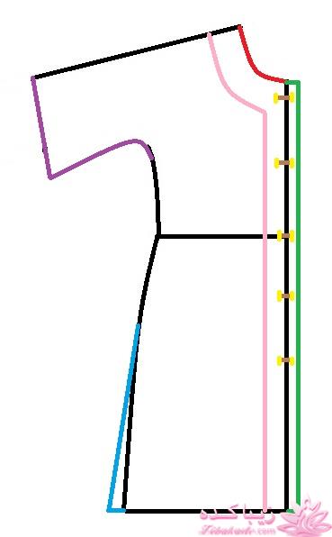 آموزش دوخت مانتو تابستانی