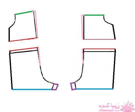 آموزش خیاطی لباس کودک